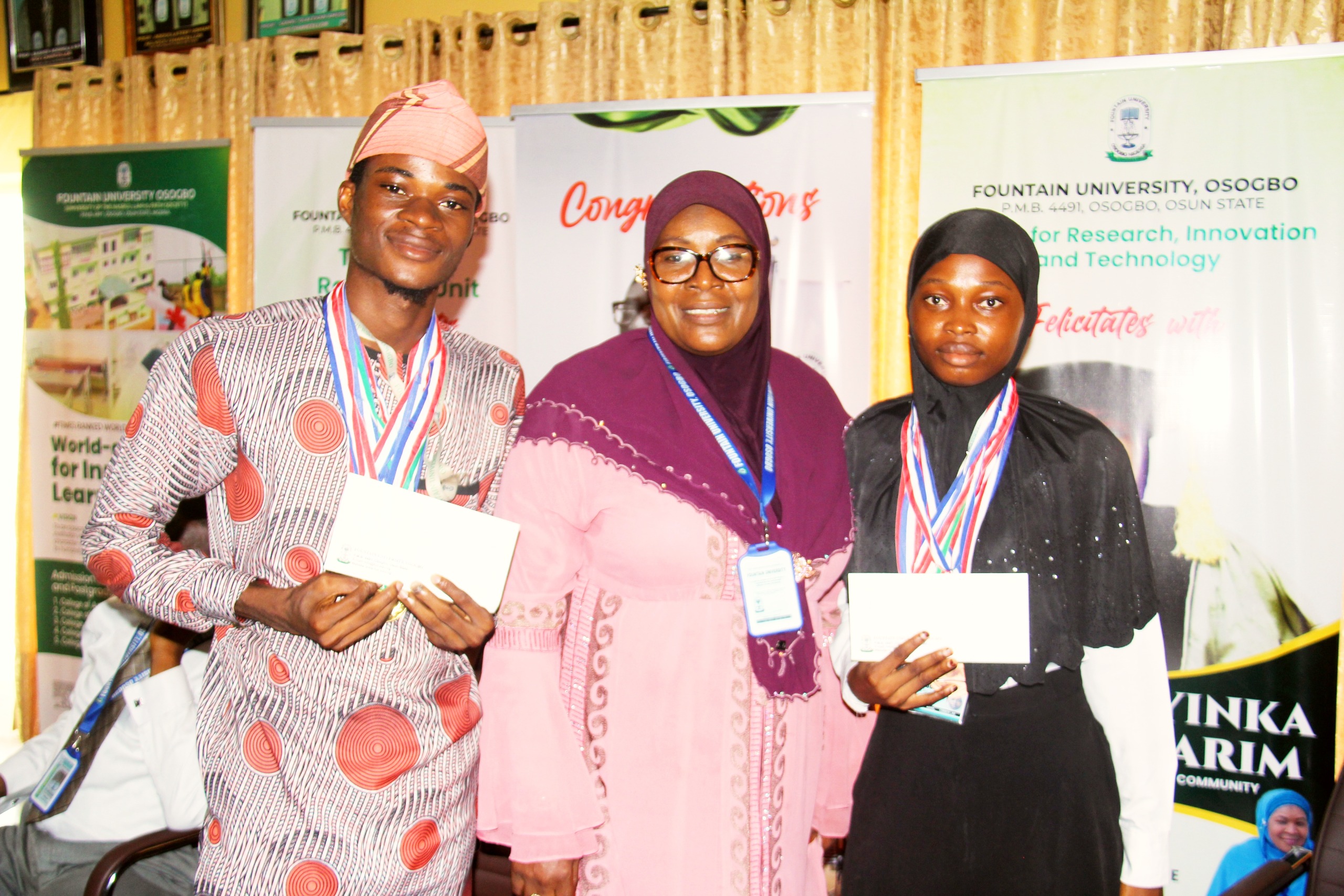 Fountain University Siblings Shine at Jemilat Ayinla Intercollegiate Games